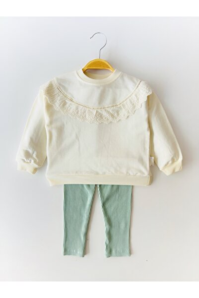 COLORED BABY Girl's 2-Piece Set Sweatshirt Leggings Bottom Top Set