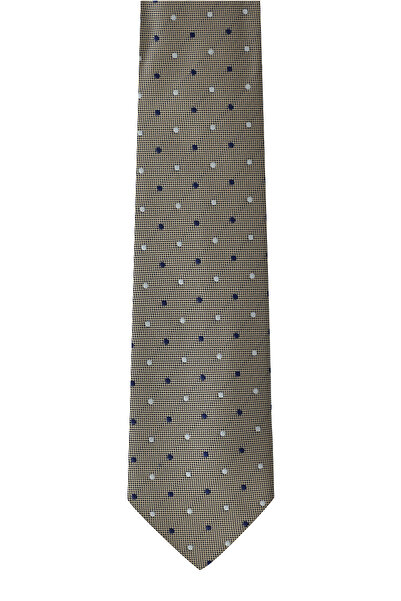 Kiğılı 2'li Desenli Kravat & Mendil Seti