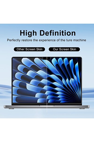 Other Ti Terseli Ultra-Clear PET Screen Protector for MacBook Air 15-inch (2023, A2941, M2) - HD Transpare
