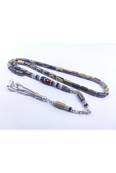 İskeçe Exclusive Şevket Alkan Masterpiece Silver Inlaid French Galalite Certified 8677