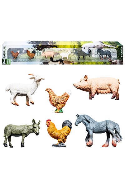 Robentoys Set de 6 animale de fermă