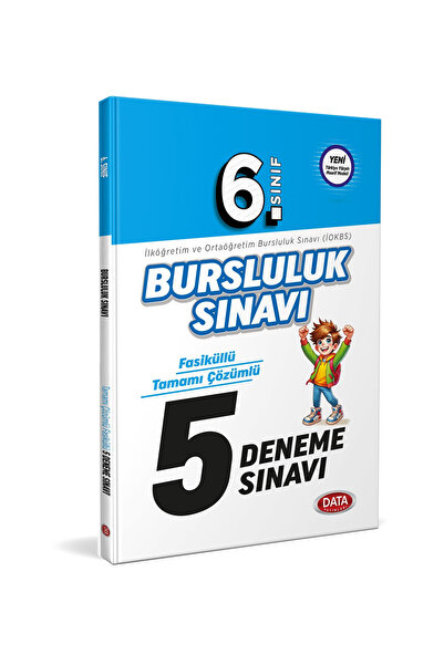 Data Yayınları 6. Sınıf Bursluluk Sınavı Fasiküllü Tamamı Çözümlü 5 Deneme 2026