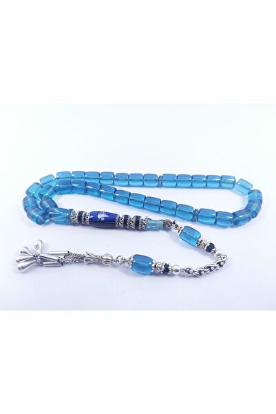 İskeçe Tesbih Şevket Alkan Masterpiece Silver Inlaid German Dice Amber Certif...