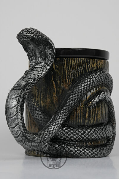 Kingdom of 3D Snake Themed Ceramic Mug, 3D Design Mug