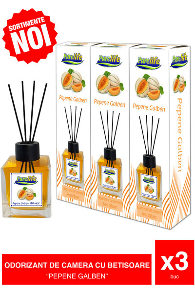 PureLife Room Air Freshener Set – 3 x 120 ml New Collection (Watermelon)