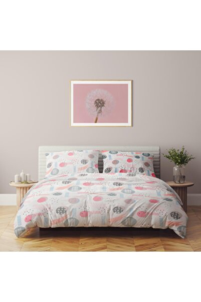 Menderes Home Set de lenjerie de pat pentru o persoană din colecția Cotton Silva