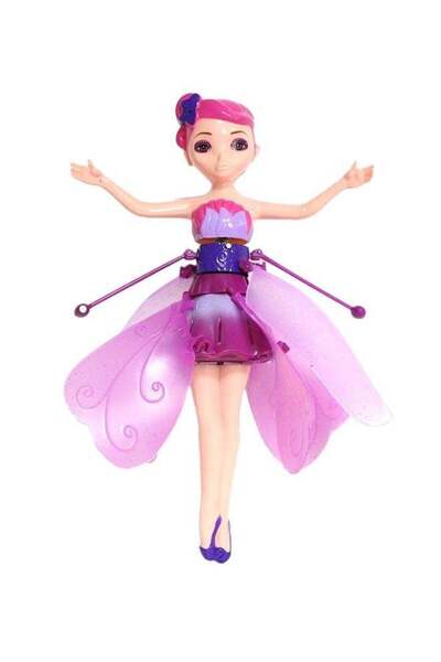 Generic دمية جنية طائرة كهربائية تعمل بنظام تعليق وانبعاث الأشعة تحت الحمراء ...