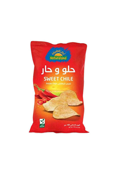 natureland رقائق البطاطس - حلوة وحارة 100 غرام