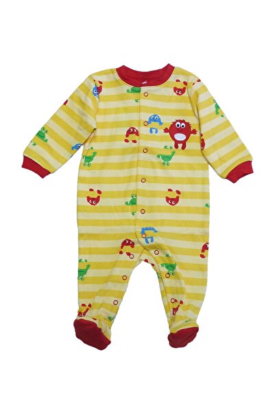 Pekkle Baby jumpsuit / onesie with monster print Z120