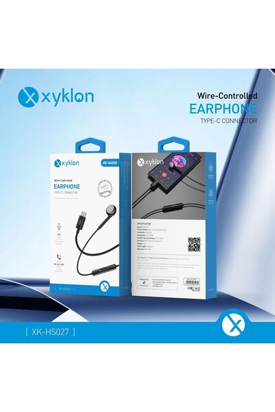Zen Store XYKLON Type-C Wire-Controlled Stereo Earphone (Model XK-HS027)