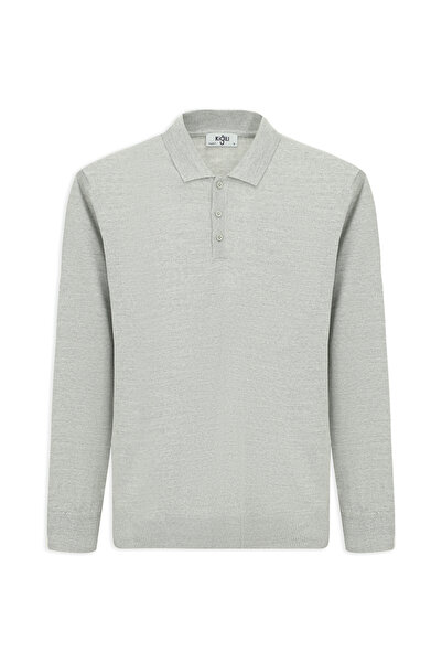 Kiğılı Polo Neck Regular Fit Wool Knitwear Sweater