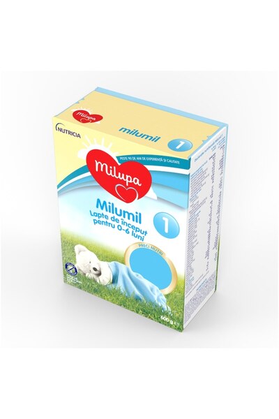 Milupa Milumil 1 Starter Infant Formula, 600 g, from birth