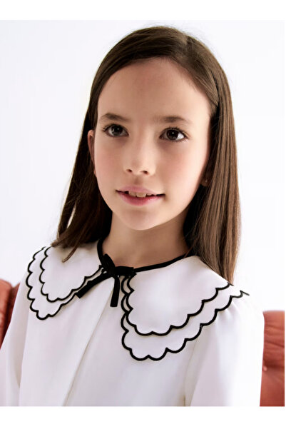 Abel & Lula Abel Lula Girl's Shirt - Cream