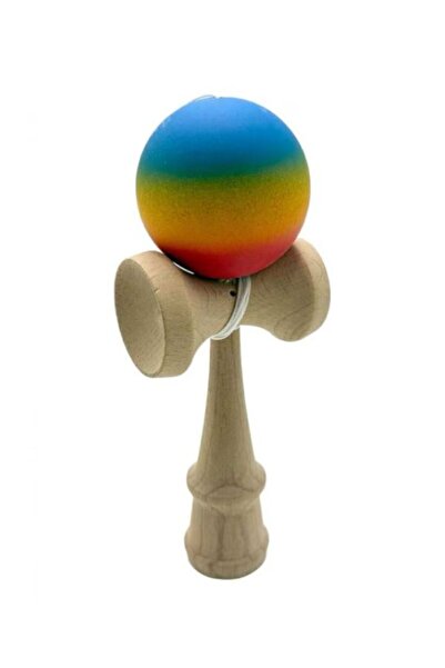 OEM Kendama profesională, lemn, 18 cm, joc de îndemânare, model gradient
