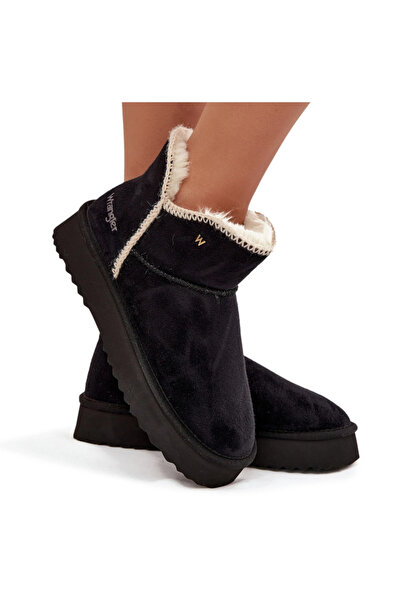 WRANGLER Women's Platform Snow Boots 20253093.25Y Black 41