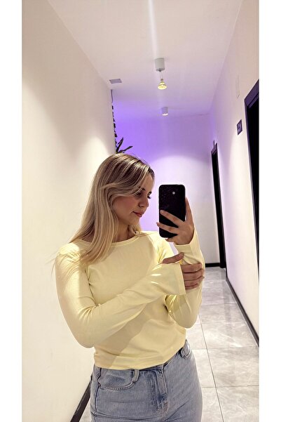 MODA بودي نسائي بتفاصيل الأصابع – أكمام طويلة |   قماش مرن وناعم