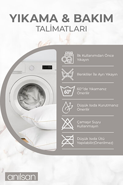 Anılsan 6-Piece Avina Hand Towels - 50X80 Cm, 170 Gr, 100% Cotton, Spa and Hotel Towels, Suitable for Daily Use