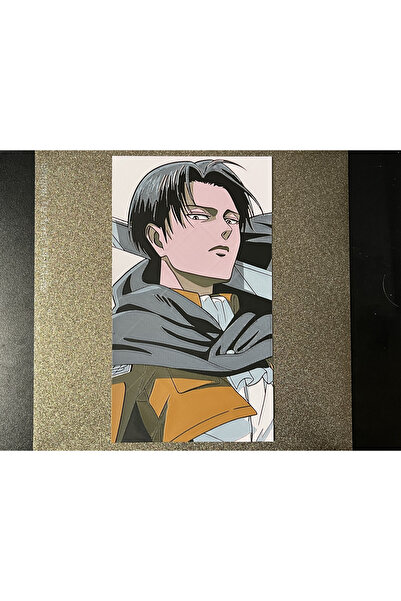 Anka Atolye علامة كتاب بتصميم هجوم العمالقة - ليفي أكرمان ملونة - علامة كتاب ...