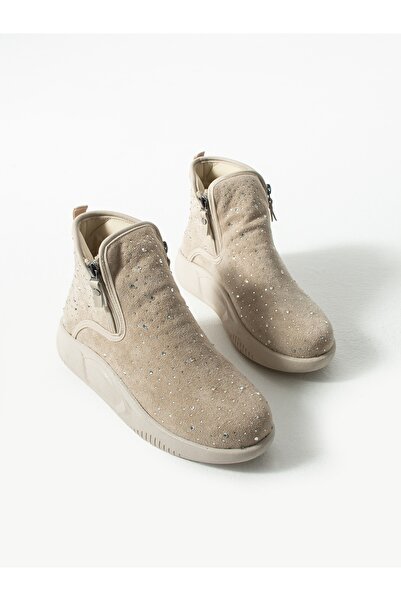 ALEMDAR AYAKKABI Γυναικείες μπότες NATURA Cream Stone