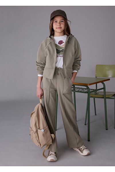 MAYORAL Girl's Wide Leg Sweatpants 7579