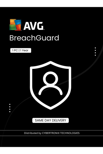 Avg BreachGuard | جهاز كمبيوتر واحد لمدة عام | ترخيص رقمي | توصيل في نفس اليوم
