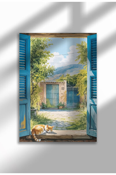 21mxm Αφίσα από ύφασμα για παράθυρο χωρίς κορνίζα - Ψηφιακή εκτύπωση σε στυλ ...