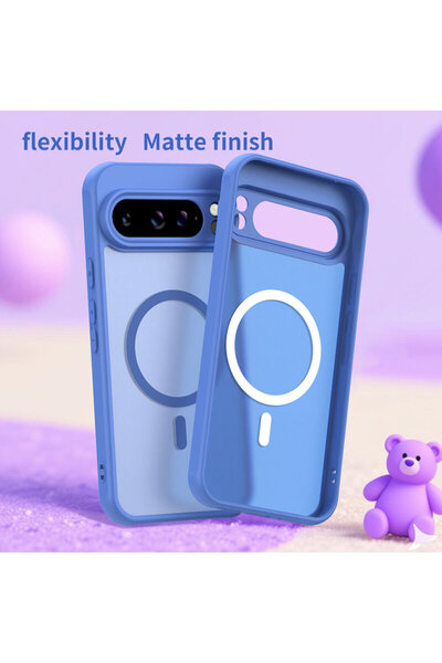 Techsuit HaloFrost II MagSafe Case for Google Pixel 10, Blue