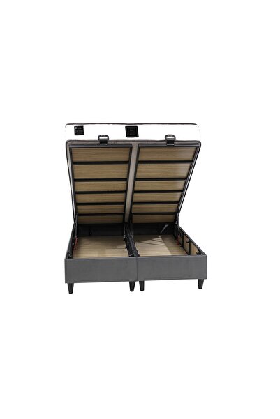 Mobilya Dükkanım Dia 150x200 Çift Kişilik Baza, Başlık Seti PV1303