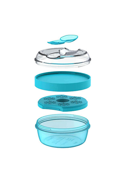 Carl Oscar N'Ice Box compartmented casserole with cooling disc, Carl Oscar, 0.3l, orange