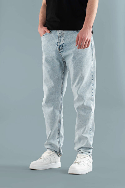 bombe Men's Casual Lycra Denim Jeans Pants Button Closure