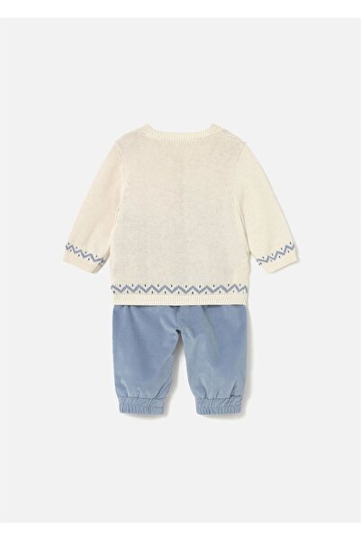 MAYORAL Baby Boy 2-Piece Top and Bottom Set Blue 2580