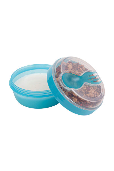 Carl Oscar N'Ice Box compartmented casserole with cooling disc, Carl Oscar, 0.3l, blue