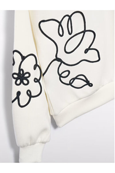 Abel & Lula Abel Lula Girl's Sweatshirt - Cream