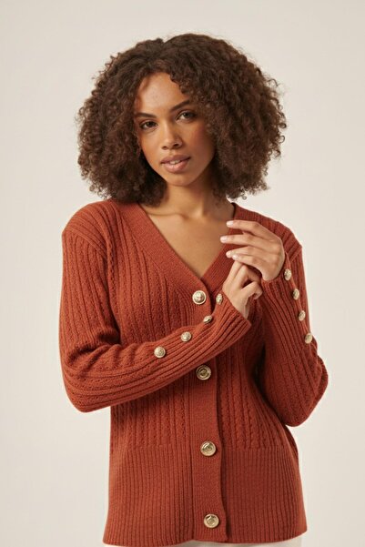 FTZ WOMEN Cardigan împletit pentru femei Tile 25238