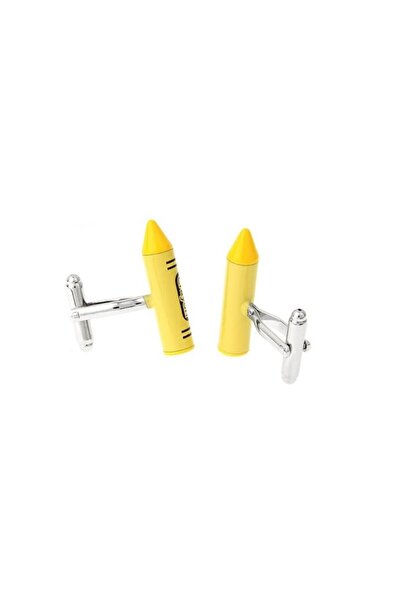 OEM Yellow Pencil Cufflinks
