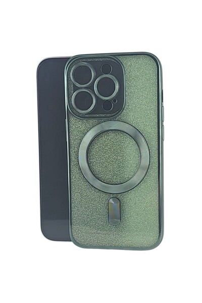 Bibilel Husa pentru iPhone 14 Pro, Bibilel, PU, Verde