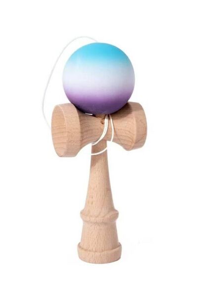 OEM Kendama profesională, lemn, 18 cm, joc de îndemânare, model gradient
