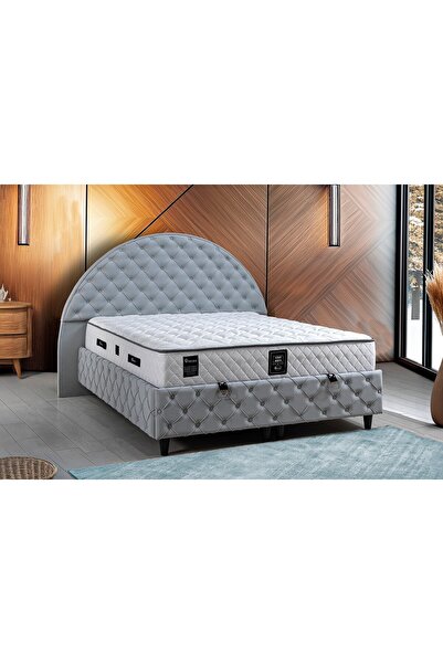 Mobilya Dükkanım Cold Bed 90x190 Tek Kişilik Yatak, Baza, Başlık Seti PV1412