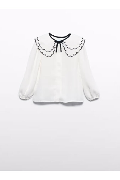 Abel & Lula Abel Lula Girl's Shirt - Cream