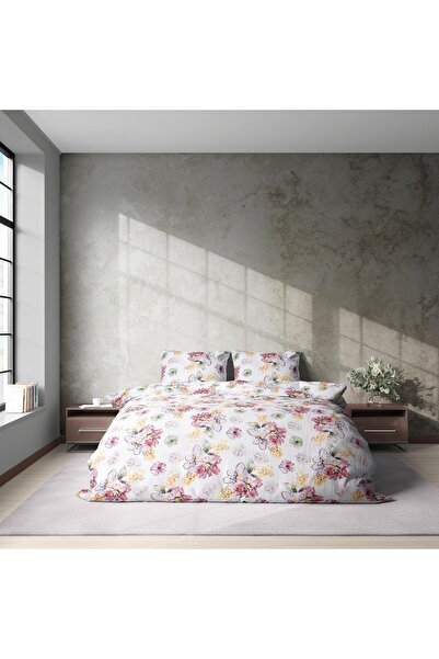 Menderes Home Cotton Collection Ranforce Duvet Cover Set Buket