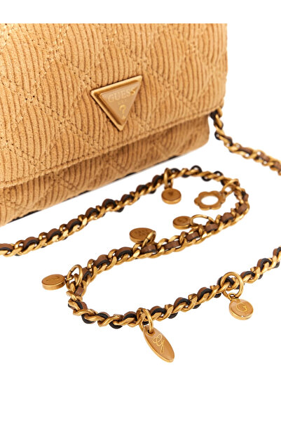 Guess Giully Women's Brown Shoulder Bag Hwcg9673740-Cog