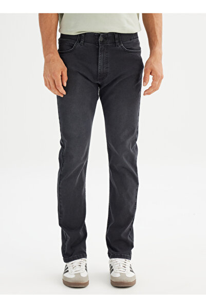 Lee Normal Bel Slim Fit Dark Navy Blue Men's Denim Trousers L72A0001536 Navy Blue Denim Pant