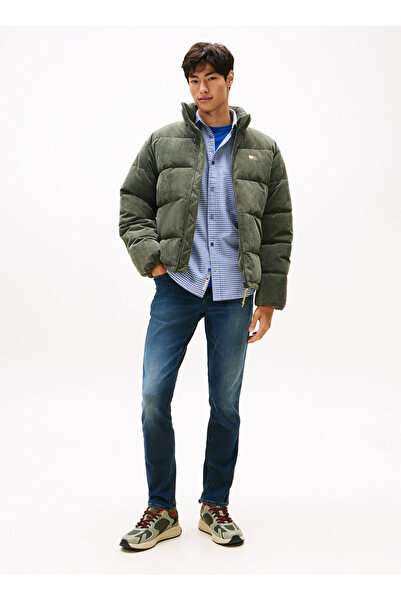 Tommy Jeans Normal Bel Koyu Lacivert Erkek Denim Pantolon DM0DM221541BK SCANT...