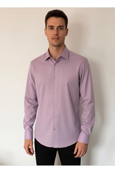 YusayTr Men's satin shirt