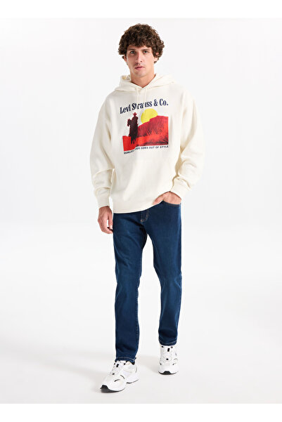 Lee Normal Bel Slim Fit Mavi Erkek Denim Pantolon L72A00014CR Mavi Denim Pantolon