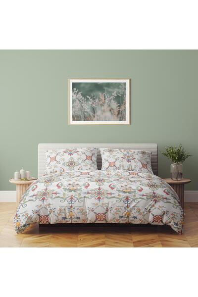 Menderes Home Set de lenjerie de pat dublu din colecția Cotton İznik