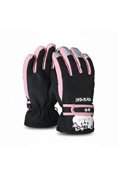 Aware Time Kitti 4-8 Yaş Kız Çocuk Kar Kayak Eldiveni
