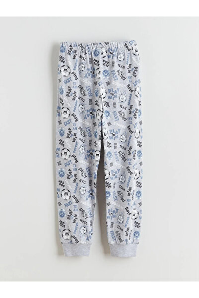 LC Waikiki Set de pijamale pentru băiat cu decolteu cu imprimeu