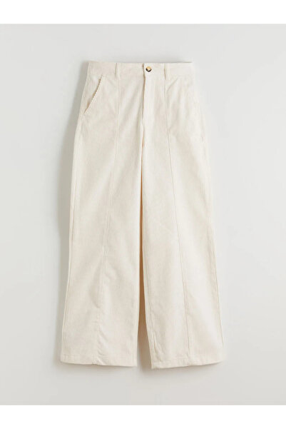 LC Waikiki Wideleg Velvet Girls' Trousers