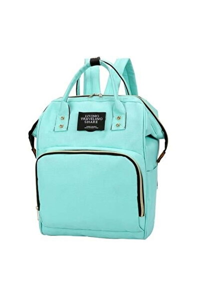 Malatec Living Traveling Share Multifunctional Backpack/Handbag, Stroller-Attachable, Turquoise